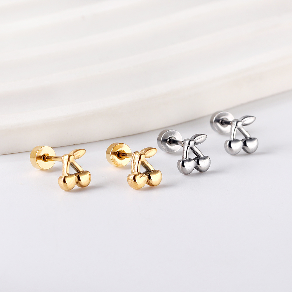 Body Jewelry Surgical Steel - LUXUKISSKIDS مجوهرات الأذن الصغيرة السداسية ستار