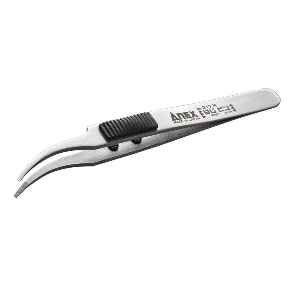 ملقط ANEX 217-H ذو طرف منحني م - مراجعة Body Jewelry Repair وسعره