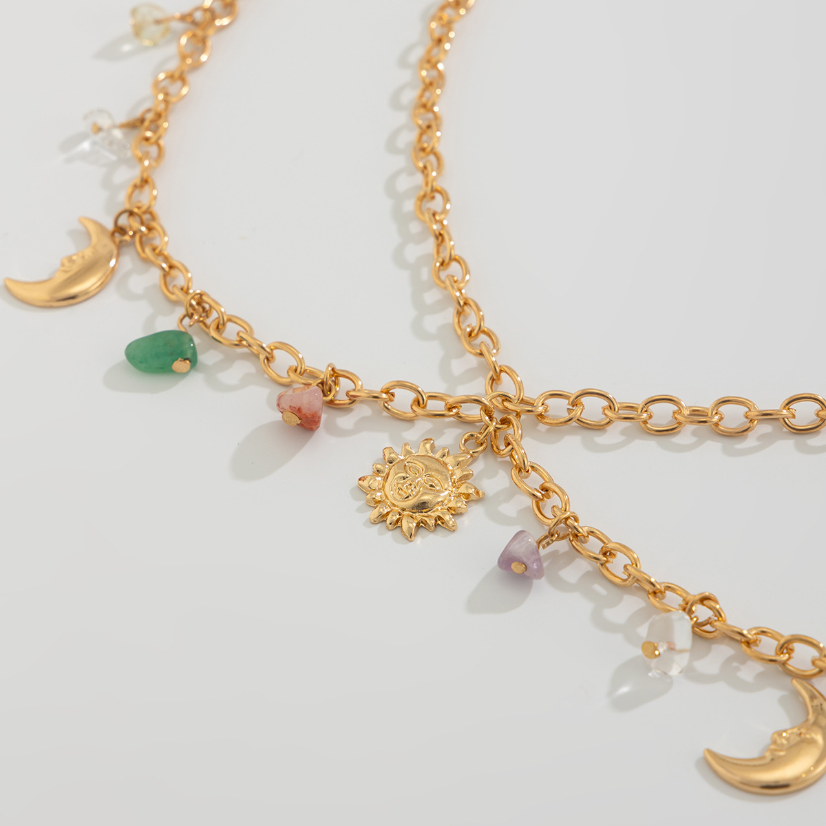 بوهو ستار القمر الشمس قلادة ال - مراجعة Body Jewelry For You وسعره