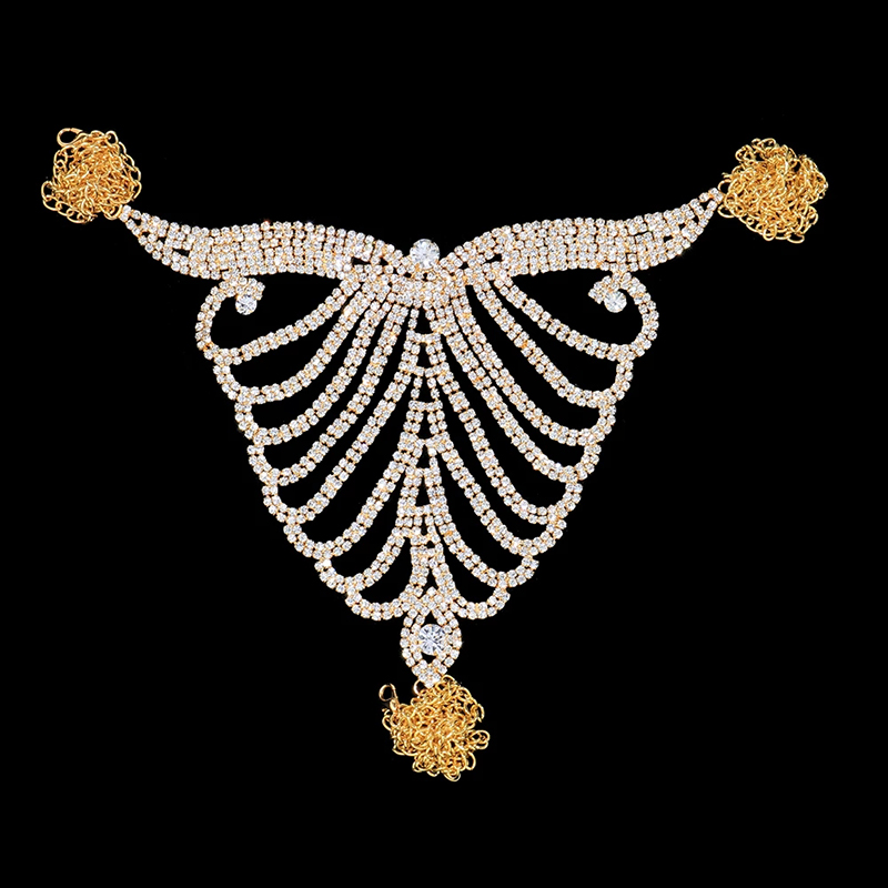 Stonefans-طقم ثونج وسلسلة خصر  - مراجعة Body Jewelry Retainers وسعره