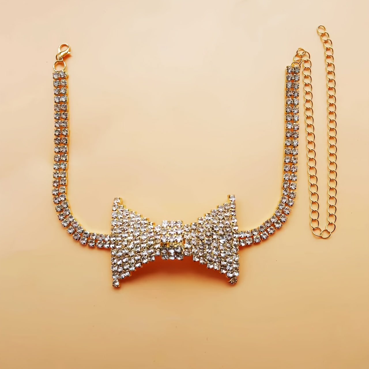 سلسلة عنق بفيونكة أنيقة رائعة  - مراجعة Body Jewelry For You وسعره