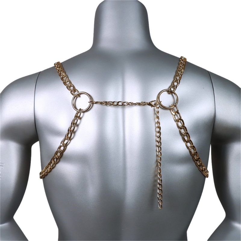 الرجال مثير الجسم المعدني الصد - مراجعة Body Jewelry Necklace وسعره