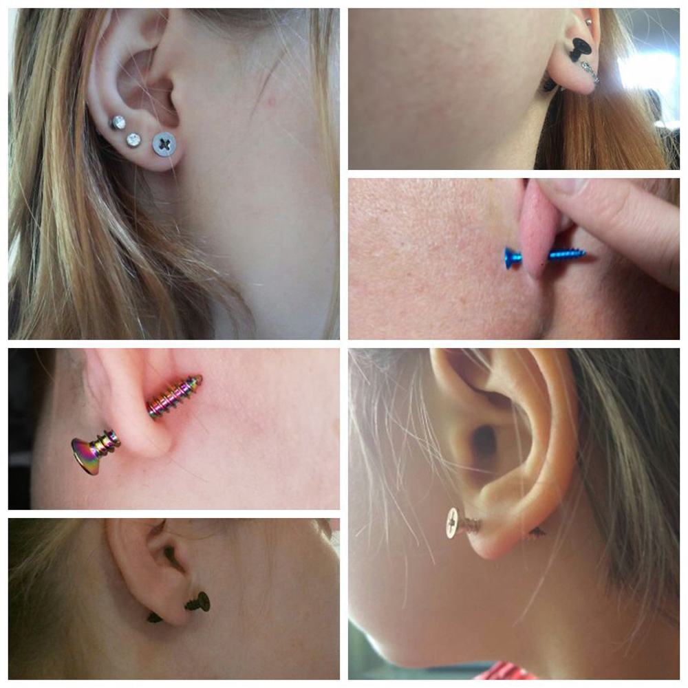 2 قطعة الجراحية الصلب سبايك ال - مراجعة Body Jewelry Surgical Steel وسعره