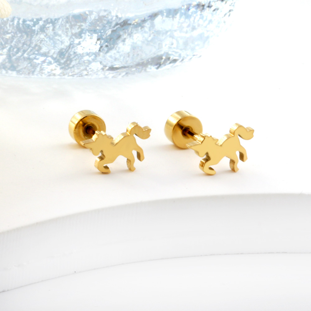 LUXUKISSKIDS مجوهرات الأذن الص - مراجعة Body Jewelry Surgical Steel وسعره